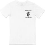 Sons Of Anarchy California Cep Logo Tasarımlı Beyaz Tişört - XL