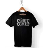 Sons Of Anarchy Redwood Orıgınal Anarşi Eylem Erkek Tişört - Siyah - XL