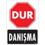 Sönsan Uyarı Levhaları -Dur Danışma-'Pvc 25X35cm