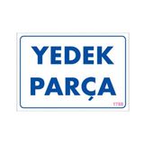 Sönsan Uyarı Levhaları "yedek Parça" Pvc 17,5*25