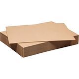 Sonsuz Ambalaj Kraft 80X110 Oluklu Mukavva Karton (10'lu Paket) 3mm Maket Kartonu - Ödev Kartonu - Tuval Kartonu - 10 Adet