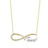 Sonsuz Annem Altın Kolye 14K Gold