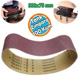 Sonsuz Bant 100 Kum Tank Palet Zımpara Kağıdı 75 X 533 Mm