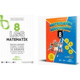 Sonsuz Enerji Yayınları LGS Matematik 12 Deneme & Soru Bankası 2' L I Set
