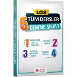 Sonuç Yayınları - LGS Tüm Dersler 5'li Deneme Sınavı