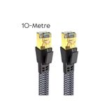 sonx Cat 8 LAN Kablosu –Ethernet Kablosu Örgü Kaplama, Yüksek Hızlı – 1m 2m 3m 5m 10m”