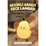 sonx Yumuşak Silikon Gece Lambası –sevimli koyun Dokunmatik & Sıkınca Yanan