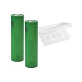 Sony 18650 Şarjlı Pil Murata VTC6 3.7V 3000mAh Li-ion Yüksek Kapasiteli Batarya 2li+Taşıma Kutusu
