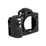 Sony A7s Iıı Fotoğraf Makinesi Uyumlu Siyah Silikon Kılıf Koruma Kılıfı A7s 3 Silikon Case Uyumlu