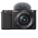 Sony Alpha ZV-E10L APS-C 16-50 mm f/3.5-5.6 Power Zoom Aynasız Değiştirilebilir Lensli Vlog Kamera Kiti