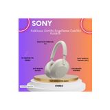 Sony BLUETOOTH Kablosuz Gürültü Engelleme (ANC)Özellikli Kulaklık-Gümüş
