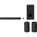 Sony Bravıa Theatre Bar 8 Soundbar – Hta8000 + Sasw3 Kablosuz Subwoofer + Sars8 Kablosuz Arka Hoparlör