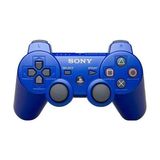 Sony DualShock 3 Controller Mavi PS3 Kablosuz Joystick Kol ve 1.5 Şarj Kablosu