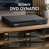 Sony DVD Oynatıcı "cd'lerinizi Usb'ye Aktarıp Yanınıza Alın" - Siyah