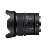 Sony E 15 mm F1.4 G APS-C Geniş Diyaframlı Geniş Açılı G Lens Prime Lens, SEL15F14G, Siyah