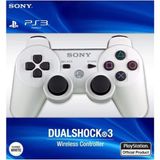 Sony Kablosuz Joystick Kol Ps3 Dualshock 3 Controller ve 1.5 Şarj Kablosu ile Birlikte - Beyaz