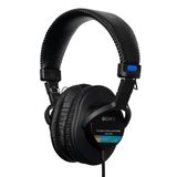 Sony MDR-7506 Arkası Kapalı Kablolu Stüdyo Monitör Kulaklıkları 10Hz-20kHz 63 Ohm Hafif Katlanabilir Tasarım (227g) Stüdyo Kayıt ve Miksleme için İdeal Siyah Taşıma Çantasıyla