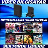 Sony Muhteşem 8 Adet Futbol Ps2 Oyun - .
