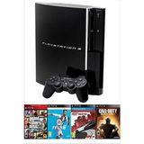 Sony Playstation 3 Fat Kasa 500 GB Yenilenmiş Siyah Oyun Konsolu + 2 Kablosuz Kol + 55 Dijital Oyun