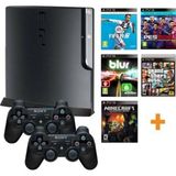 Sony Playstation 3 Slim 500 GB 2 Oyun Kolu ve 40 Oyun ile Eğlenceli Oyun Deneyimi - PAL