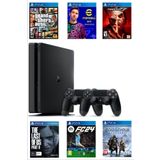 Sony Playstation 4 Slim 1 Tb Yenilenmiş 2. Ps4 Kol 15 Digital Oyunlu (11.00v )