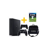 Sony Playstation 4 Slim 500 Gb + FC 25 Çift Kol - PS4 (yenilenmis)