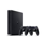 Sony Playstation 4 Slim 500 GB Oyun Konsolu 2.kol Teşhir Kablolu Kontrolcü ile Eğlenceli Oyun Deneyimi - Siyah