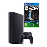 Sony Playstation 4 Slim 500 Gb + Ps4 Ea Sports Fc 24 (İthalatçı Garantili)