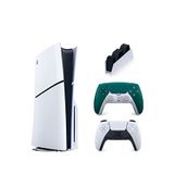Sony Playstation 5 1 Tb Slim Cd Edition Oyun Konsolu + 2. Ps5 Alpine Green Dualsense + Ps5 Şarj İstasyonu - Beyaz