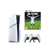 Sony Playstation 5 1 Tb Slim Cd Edition Oyun Konsolu + 2. Ps5 Kol + Ps5 Fifa 25 - Fc 25 Oyunu - Beyaz