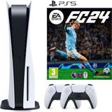 Sony Playstation 5 2.Dualsense Kol ve 825 GB Depolama ile PS5 FC 24 Oyun Konsolu