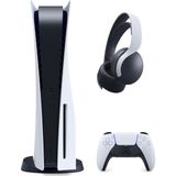 Sony Playstation 5 Beyaz + PS5 Pulse 3D Tek Kollu Oyun Konsolu 825 GB İthalatçı Garantili