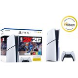 Sony Playstation 5 CD Versiyon NBA2K26 Bundle Tek Kollu Kontrolcü ile 1 TB Beyaz Oyun Konsolu