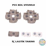 Sony Playstation 5 Kol Silikon Lastik Takımı 5 Parça Ps5 Kol Tamiri Ps5 Yedek Parça Ps5 Uyumlu