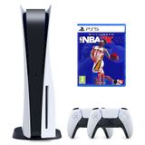 Sony Playstation 5 Oyun Konsolu + 2. Kol + PS5 NBA 2K21