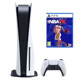 Sony Playstation 5 Oyun Konsolu + Nba 2K21