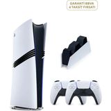 Sony Playstation 5 Pro 2tb Oyun Konsolu + 2. Ps5 Oyun Kolu + Ps5 Şarj İstasyonu - Beyaz