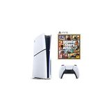 Sony Playstation 5 Slim 1 Tb CD Standart Edition Konsol + Ps5 Gta 5 (Ithalatçı Garantili)