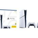 Sony Playstation 5 Slim + 2.Dualsense - 2. Kol Oyun Konsolu - Beyaz