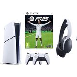 Sony Playstation 5 Slim + 2.kol Dualsense + Ps5 Pulse 3D Kulaklık + Ps5 FC25 ( Ithalatçı )