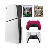 Sony Playstation 5 Slim CD CFI-2016 En Yeni Versiyon + 2.dualsense Kırmızı FC26 +GTA5(İTHALATÇI Garantili)