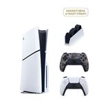 Sony PlayStation 5 Slim Cd Edition 1 TB Oyun Konsolu + 2. Dualsense Camo Grey + Şarj İstasyonu