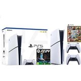 Sony Playstation 5 Slim CD Edition + 2. DualSense Ps5 Kol + Fifa Fc 24 + Gta 5