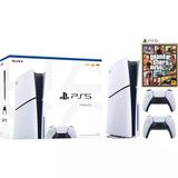 Sony Playstation 5 Slim Cd Edition + 2. Dualsense Ps5 Kol + Gta 5 (İthalatçı Garantili) Trcl2