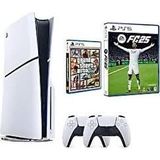 Sony Playstation 5 Slim Cd Edition + 2. DualSense Ps5 Kol + Sarj istasyonu + Fc 25 + GTA 5