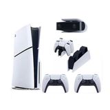 Sony PlayStation 5 Slim CD Edition Oyun Konsolu + 2 DualSense + Şarj İstasyonu + PS5 Kamera