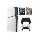 Sony Playstation 5 slim cd EN YENİ versiyon +2.DUALSENSE SİYAH FC26 + GTA5 (İTHALATÇI GAARNTİLİ)