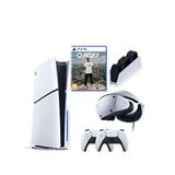 Sony Playstation 5 Slim Cd'li + 2.kol + Fc 27 Oyunu + Şarj İstasyonu + Ps5 Vr 2 - Beyaz