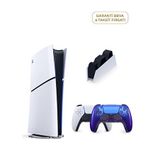 Sony Playstation 5 Slim Digital Edition 825 Gb Ssd Oyun Konsolu + 2. Ps5 Chroma İndigo + Ps5 Şarj İstasyonu (yeni Sürüm) - Beyaz