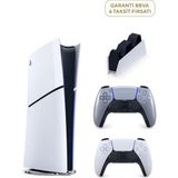 Sony Playstation 5 Slim Digital Edition 825 Gb Ssd Oyun Konsolu + 2. Ps5 Kol Sterling Silver + Ps5 Şarj İstasyonu (yeni Sürüm) - Beyaz